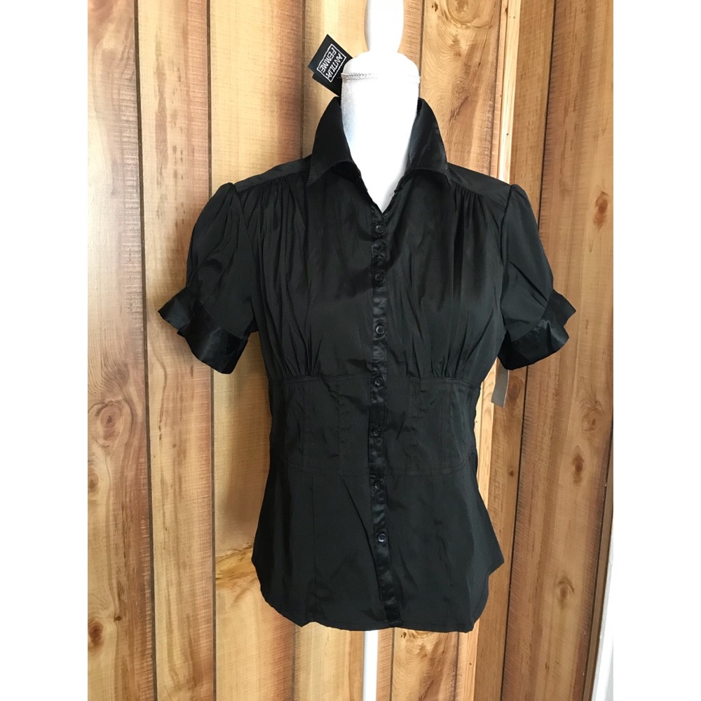 Black Fitted Top
